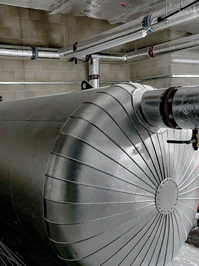 Plant Room Metal Cladding